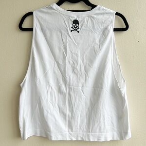 Soulcycle white tank